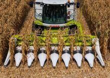 Зърнокомбайни за царевица Claas Corio 870 FC